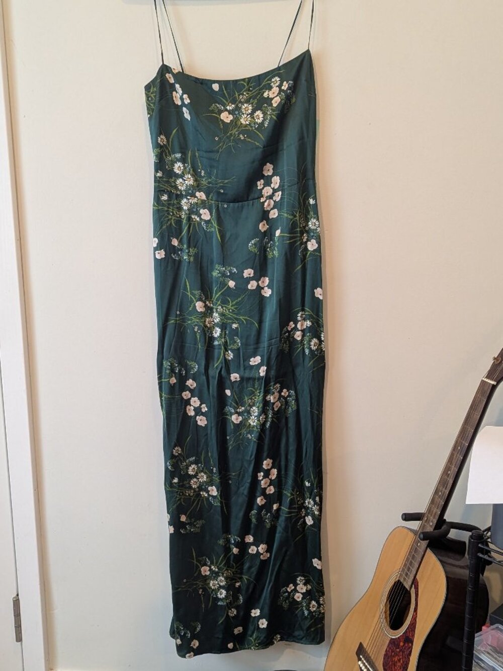 Reformation Frankie Maxi Silk Slip Dress Buena Floral - Picture 3 of 6